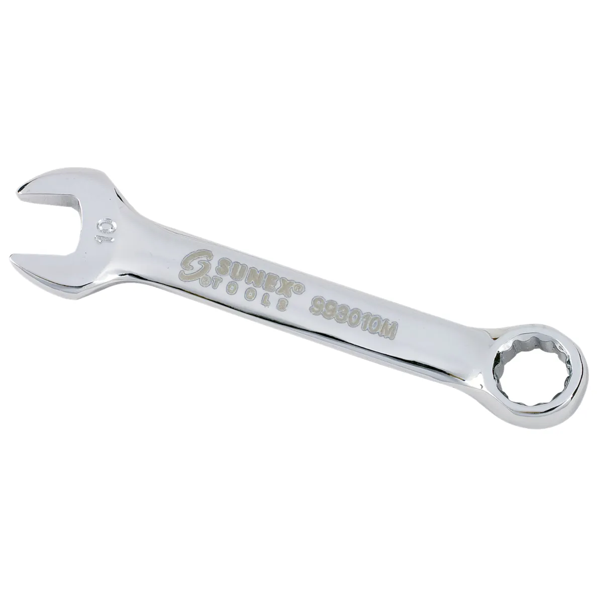 Sunex 10 mm Fully Polished Stubby Combinati