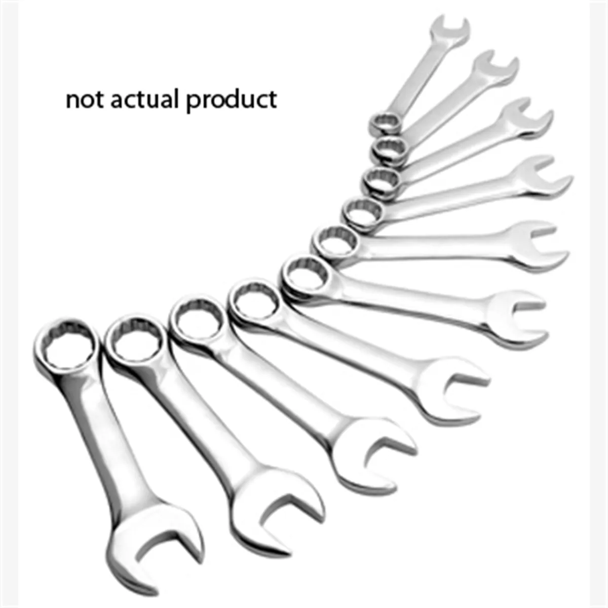 Sunex Stubby Combination Wrench, 16 mm