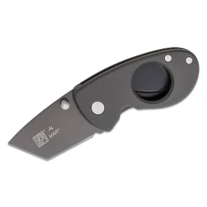 SUNEX Havana Clipper D2/POM, DK Charcoal Gray Handle, Charcoal Ti