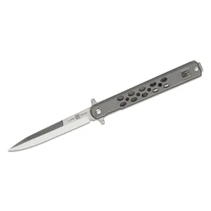 SUNEX QuickSteel 3.1" Folding Knife D2/420SS
