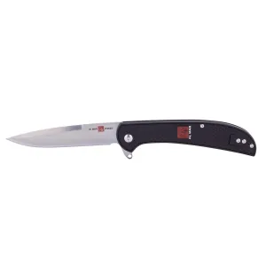 SUNEX Knife UTAS CBB 8Cr 56HRC Satin 4in Trad GlNylon Black