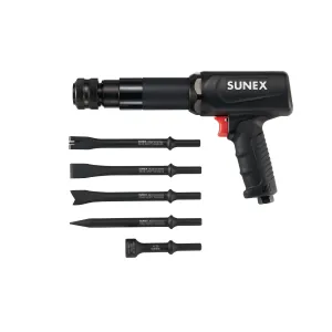 SUNEX Heavy-Duty Long Barrel Air Hammer Kit
