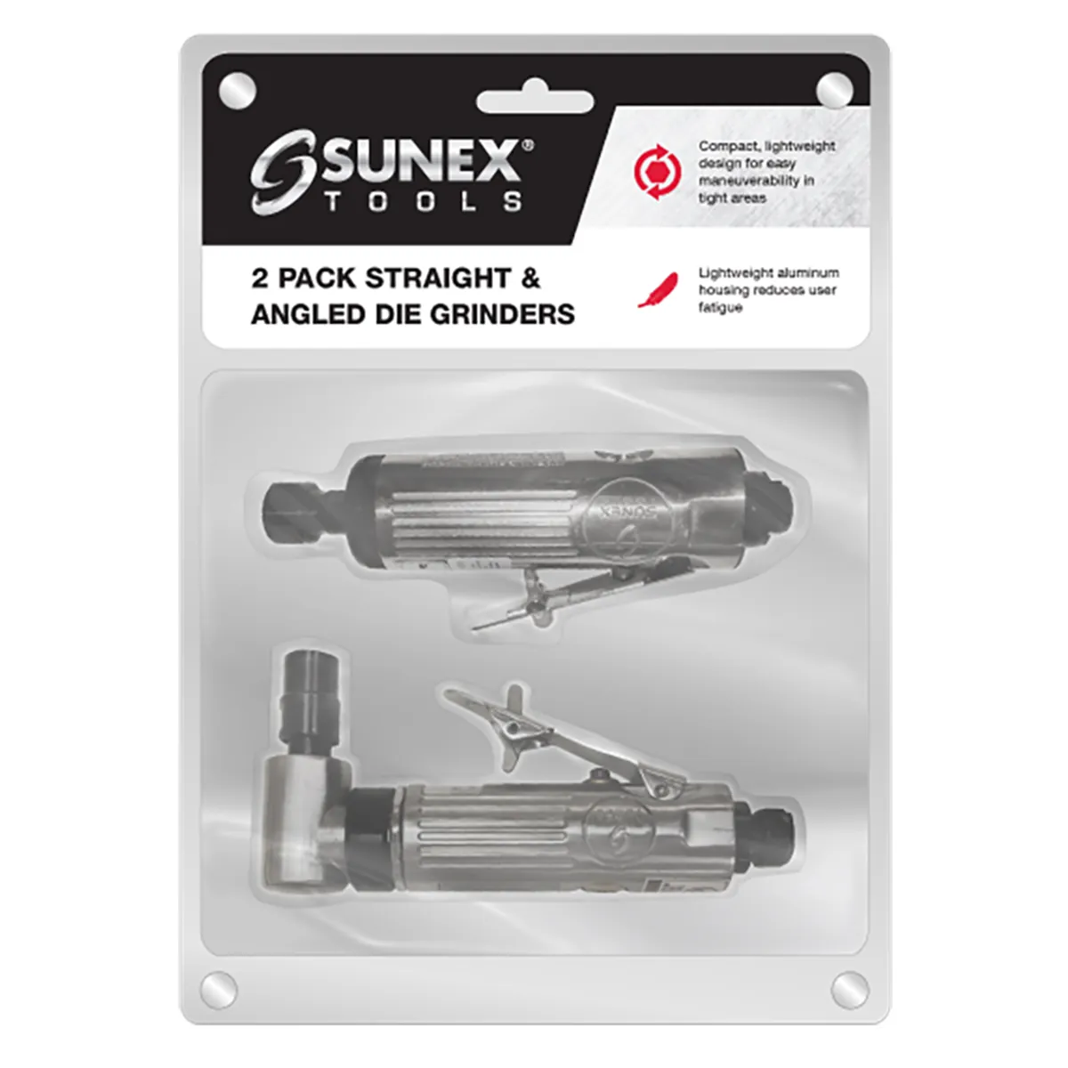 Sunex 2 Pack Die Grinder Set