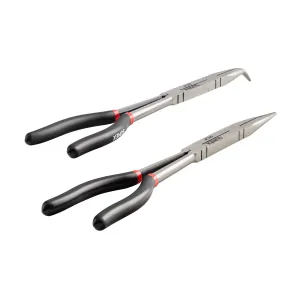SUNEX 2 Pc. Long Reach Compound Joint Pliers Set