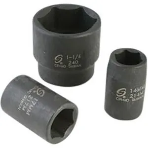 1/2" Drive, Impact Socket, 12mm