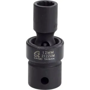 1/2" Drive, 12 Pt. Universal Impact socket, 12mm