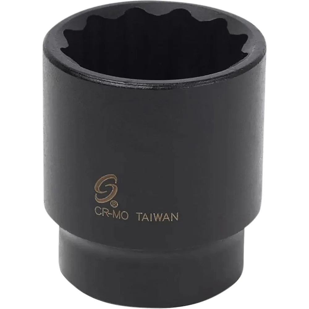 1/2" Dr 12Pt Impact Socket, 30mm