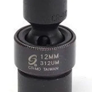3/8" Dr Universal Impact Socket, 12mm