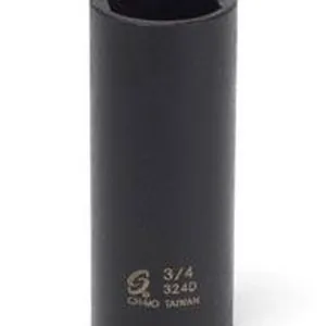 3/8" Dr Impact Socket Deep, 3/4"
