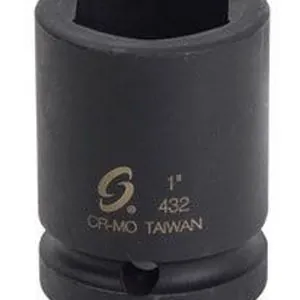 3/4" Dr Impact Socket, 1"