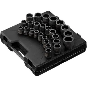 26 Pc. 3/4" Drive Metric Impact Socket Set