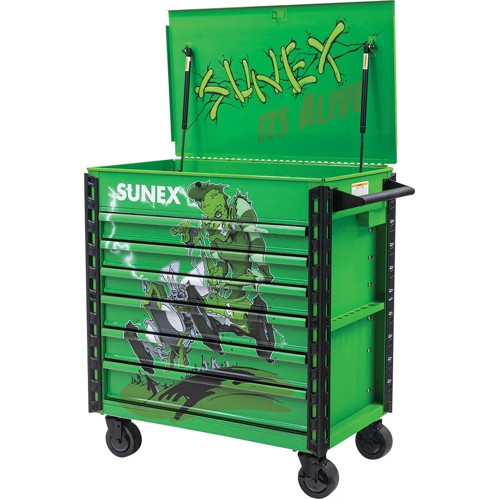 Tony Squindo Designed - "It's Alive!" Premium Full Drawer Service Cart