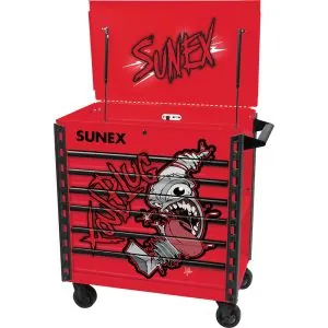 Tony Squindo Designed - "Foul Plug" Premium Full Drawer Service Cart