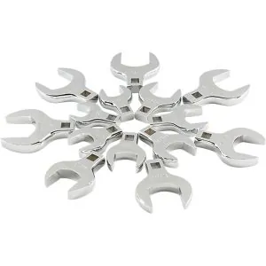 1/2? DR. JUMBO SAE CROWFOOT WRENCH SET 14-PIECE