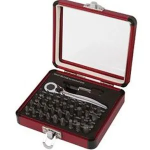38 Pc. Mini Ratchet and Bit Set