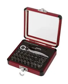 38 Pc. Mini Ratchet and Bit Set