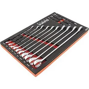 13 PC. V-GROOVE SAE WRENCH SET IN EVA FOAM 1/4 IN-1 IN