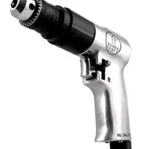 3/8" Reversible Air Drill with Geared Chuck