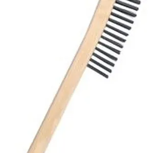 Steel Scratch Brush Wood