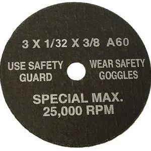 3" Thin Cut Off 5pk 1/32