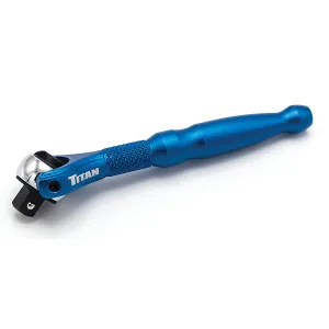 TITAN 1/4" Drive Swivel Head Micro Ratchet