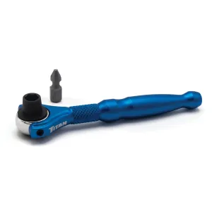 TITAN 1/4" Drive Swivel Head Micro Bit Driver