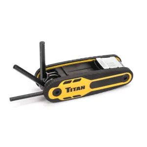 Titan 8 pc. Locking SAE Hex Key Set