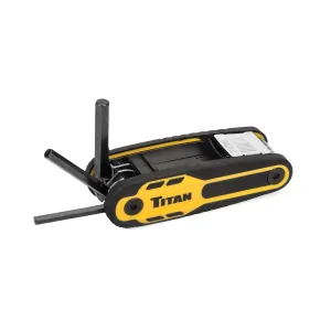 Titan 8 pc. Locking Metric Hex Key Set