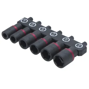 TITAN 6-PC SAE POWER NUT DRIVER SET