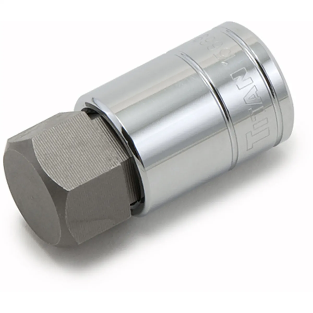 TITAN HEX BIT SOCKET 1/2" DRIVE 1/2 IN.,