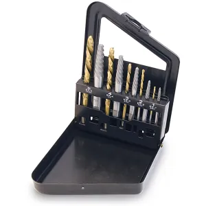 TITAN 10 Pc. Screw Extractor / Left Hand Dr