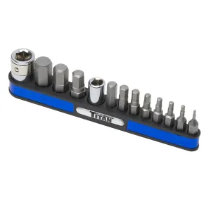 TITAN 13-PC METRIC HEX BIT SET
