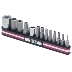TITAN 13-PC 1/4" AND 3/8" DR TAMP