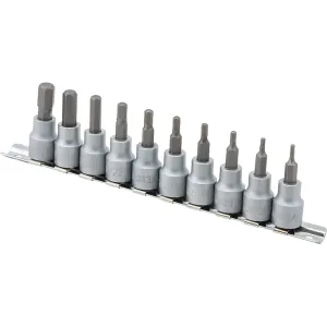 TITAN 10-PC 3/8" DR SAE HEX BIT SET