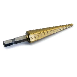 TITAN #1 1/8" - 1/2" STEP DRILL BIT