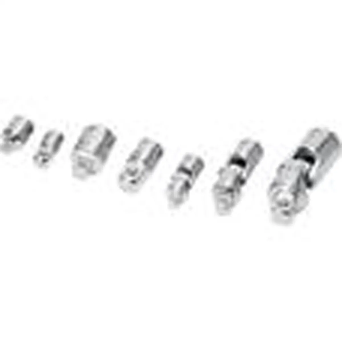 TITAN 7 pc Chrome Adaptor & U-joint Set