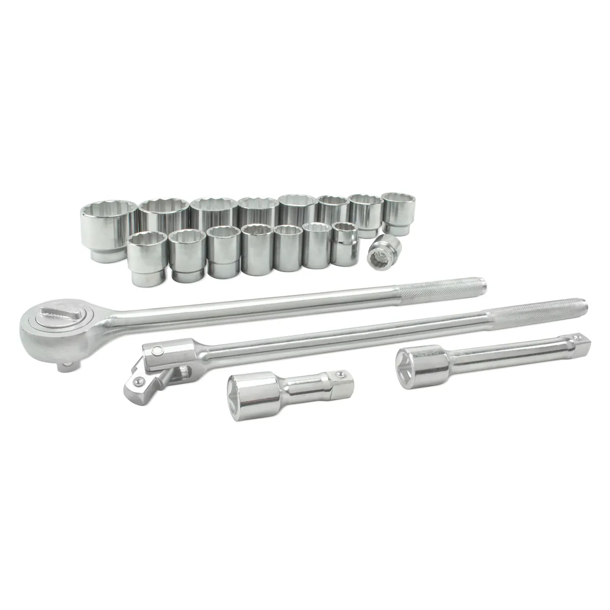 TITAN Set Socket Jumbo SAE 3/4 Dr. 21pc