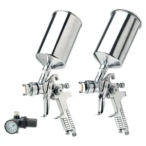 TITAN 3-PC HVLP SPRAY GUN KIT (1.4 MM AND
