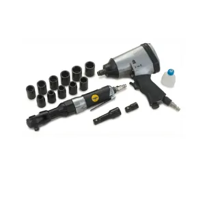 TITAN Air Impact Combo Tool Kit - 19 Piece