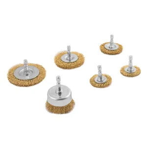 Titan 6 pc. Crimped Wire Brush Assortment