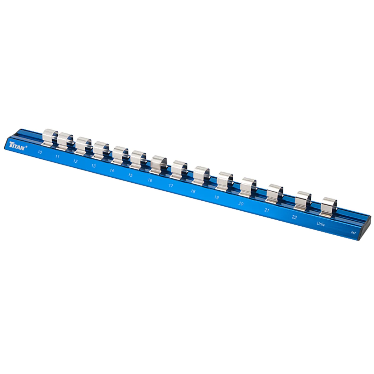 TITAN 1/2" DR METRIC MAGNETIC ALUMINUM