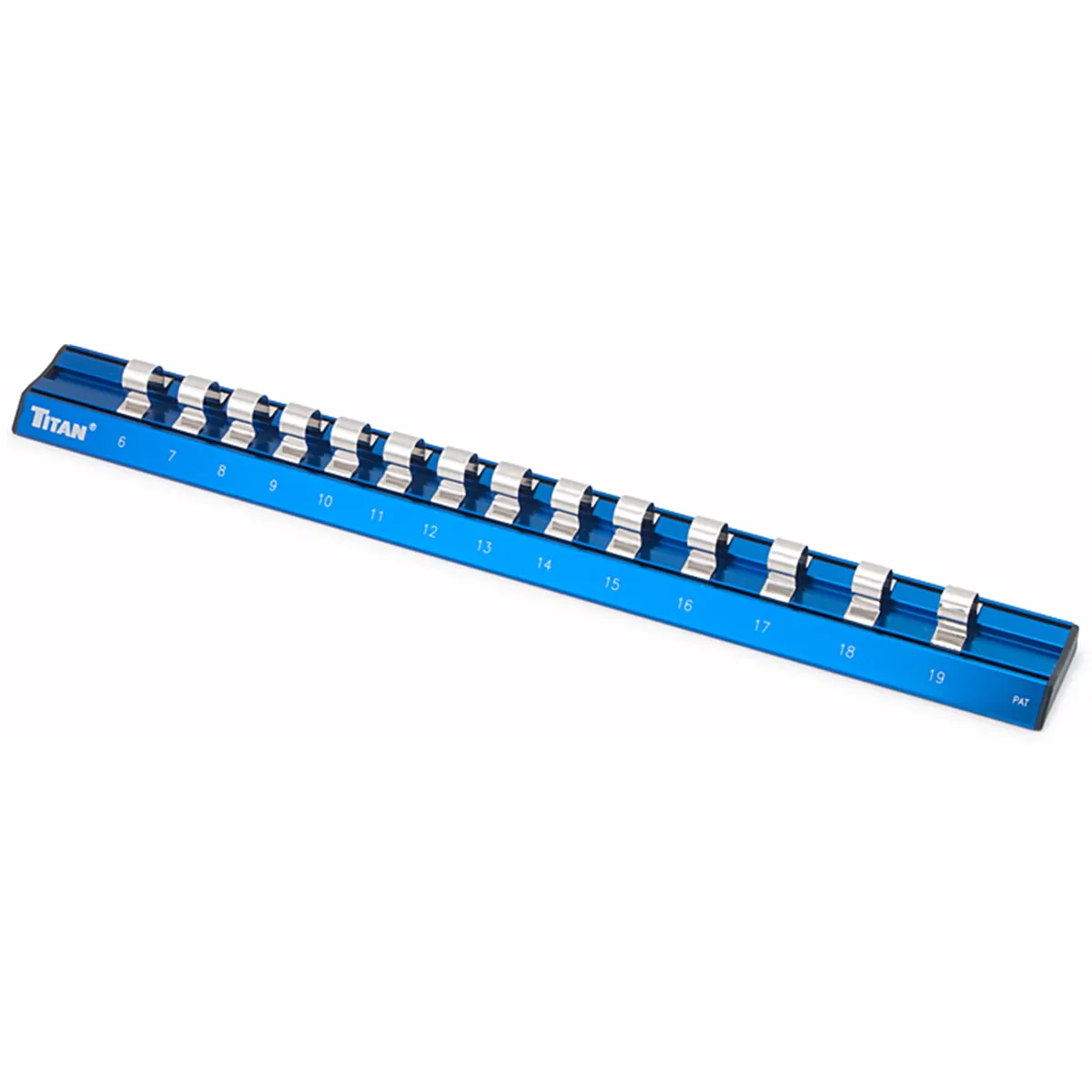 TITAN 3/8" DR METRIC MAGNETIC ALUMINUM