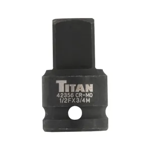 TITAN 1/2" F TO 3/4" M IMP SKT ADAPT