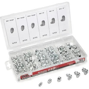 TITAN 110-PC GREASE FIT ASSORTMENT