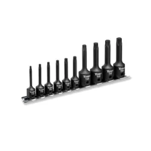 TITAN 10 pc. Impact Torx Bit Socket Set
