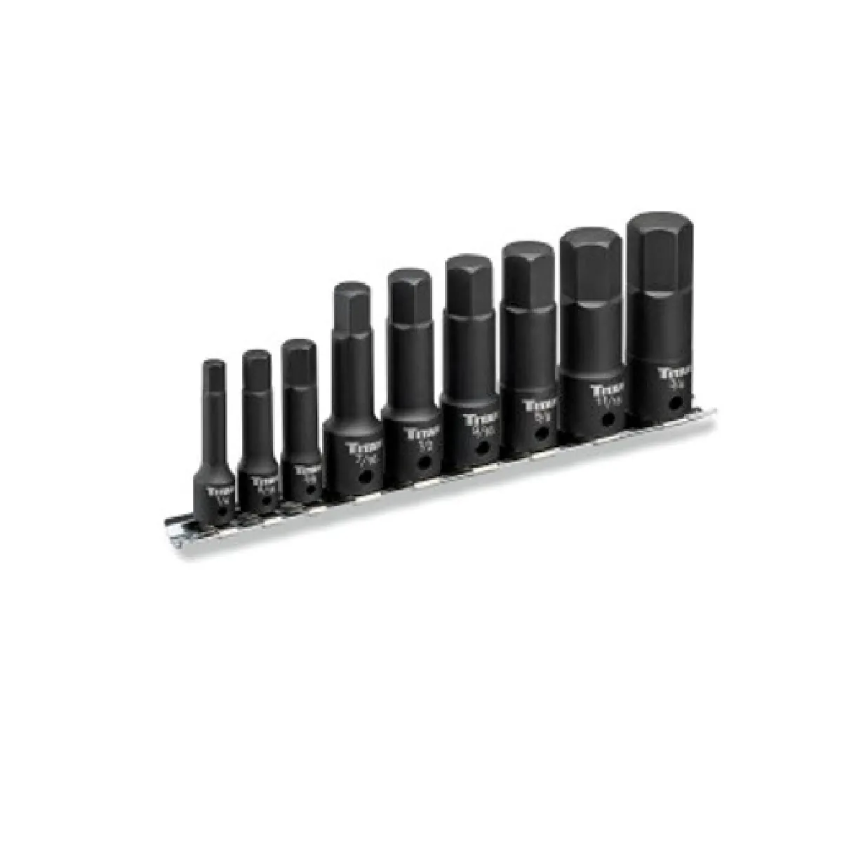 TITAN 9 pc. Impact SAE Hex Bit Socket Set