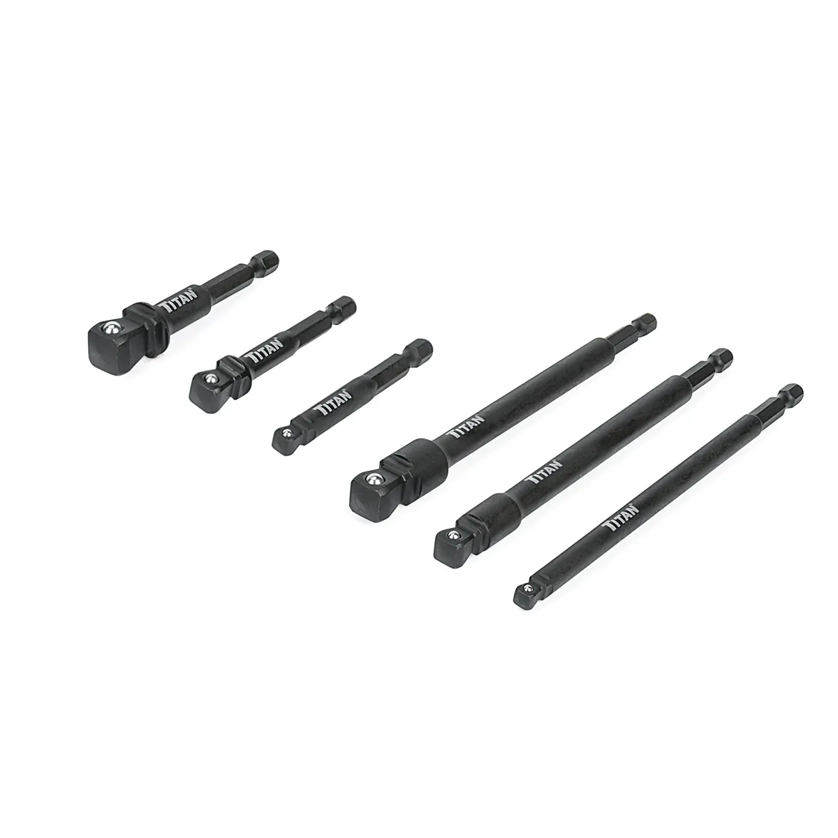 TITAN 6-PC IMPACT WOBBLE ADAPTER SET