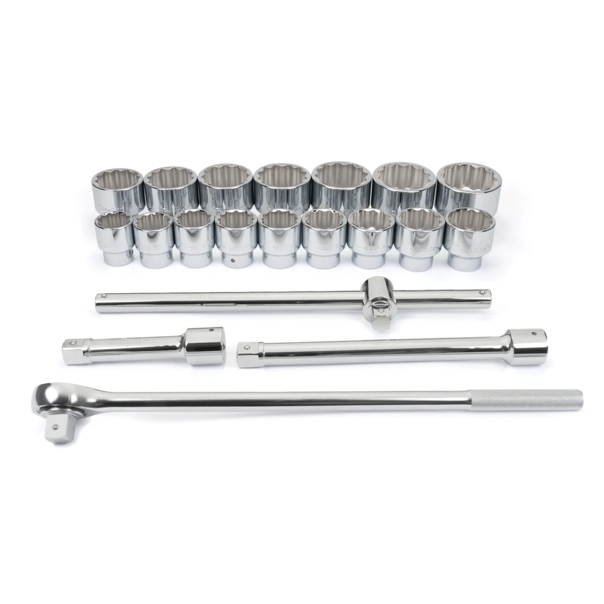 Titan 20 pc. 1 in. Dr SAE Socket Set
