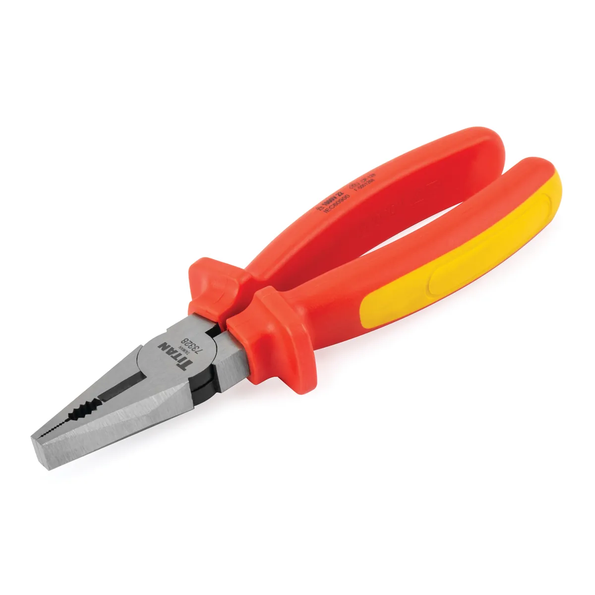 Titan 8 in. Insulated Combination Pliers