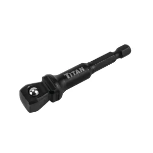 Titan 10 pk. 1/4 in. Dr. 2-1/2 in. Wobble Socket Adapter